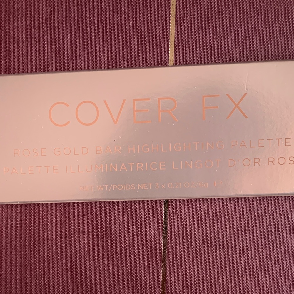 COVER FX Rose Gold Highlighting Palette